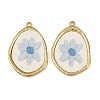 304 Stainless Steel & Embroidered Pendants SA-CBA1ED9-13G-1