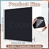 2 Sheets 2 Colors HDPE Plastic Sheets DIY-OC0014-43A-2