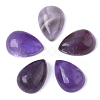 Natural Amethyst Cabochons G-R469-06C-1