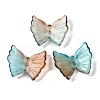 Spray Painted Glass Beads GLAA-Z007-02J-1