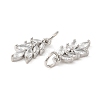 Rack Plating Brass Pave Cubic Zirconia Pendants LS-KK-Z026-02P-2