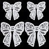 4Pcs 2 Styles Polyester Embroidery Iron on Clothing Patches PATC-GF0001-51A-7