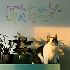 PET Hollow Out Drawing Painting Stencils DIY-WH0391-0647-6