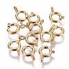 Ion Plating(IP) 304 Stainless Steel Spring Ring Clasps STAS-F224-02G-C-1