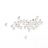 Rondelle Brass Crimp Beads KK-L134-33S-01-2