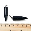 Synthetic Blue Goldstone Pointed Pendants G-A231-03C-3