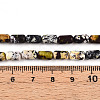 Natural Yellow Turquoise(Jasper) Beads Strands G-N346-01A-15-5