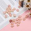 Initial Letter A~Z Alphabet Enamel Charms ENAM-Q437-03-5