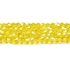 Transparent Electroplate Glass Beads Strands LS-GLAA-F029-4mm-A21-1