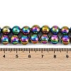 Electroplated Synthetic Magnetic Hematite Beads Strands G-G174-L01-02-4