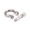 Alloy D-Ring Anchor Shackle Clasps PALLOY-L169-08-2