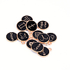 Alloy Enamel Pendants ENAM-WH0047-50G-B-1
