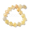 Natural Topaz Jade Beads Strands G-K357-C01-01-3