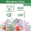 120Pcs Transparent Acrylic Beads OACR-SP0002-23-2