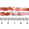 Natural Red Agate Beads Strands G-P497-01B-11-5