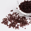 12/0 Frosted Round Glass Seed Beads X-SEED-A008-2mm-M16-1