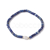 Natural Gemstone and Pearl Beads Btacelets BJEW-JB10681-3