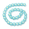 Transparent Glass Beads Strands LAMP-K037-07B-2