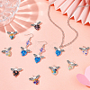 Handmade Millefiori Lampwork Pendants FIND-PH0008-12-7