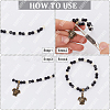 300Pcs 5 Styles Tibetan Style Alloy Tube Bails TIBE-SP0001-03AB-6