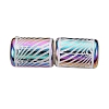 Electroplate Glass Beads EGLA-Q137-01A-N03-1