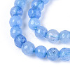 Dyed Natural White Jade Beads Strands X-G-T139-4mm-60-16-3