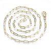 Brass Paperclip Chains MAK-S072-10B-KC-2