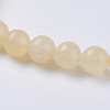 Natural Topaz Jade Beads Strands G-G515-8mm-03B-3