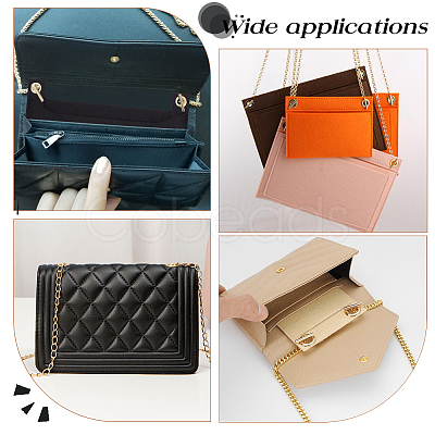 3Pcs 3 Style Felt Bags Organizer Insert PURS-WR0006-85A-1