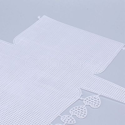 Plastic Mesh Canvas Sheets DIY-M007-02-1