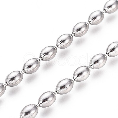 Non-Tarnish 304 Stainless Steel Ball Chains CHS-L024-024A-1