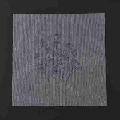 DIY Transparent Fabric Embroidery Kits DIY-K032-77-1
