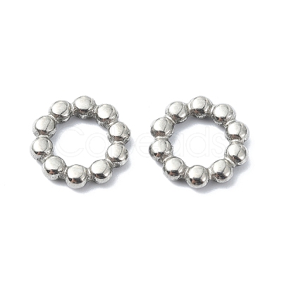 Non-Tarnish 304 Stainless Steel Linking Rings STAS-Z066-08P-1