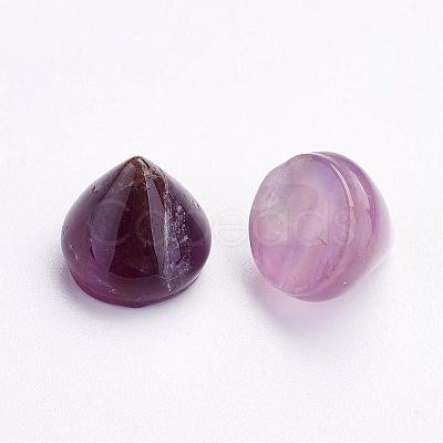 Natural Amethyst Cabochons G-P287-C03-1