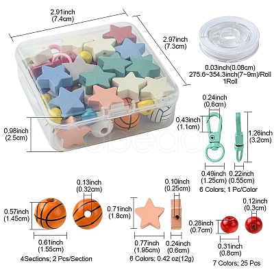DIY Pendant Decorations Making Kits DIY-FS0006-02-1