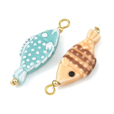 Handmade Porcelain Pendants PALLOY-JF06067-01-1