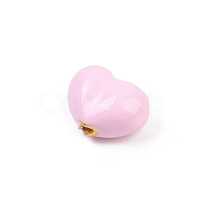 Brass Enamel Beads KK-G541-01A-1