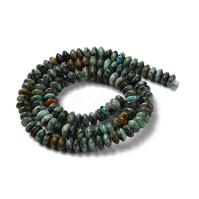Natural African Turquoise(Jasper) Beads Strands G-Z030-A24-01-1