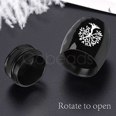 Alloy Cremation Urn Kit AJEW-CN0001-11O-1