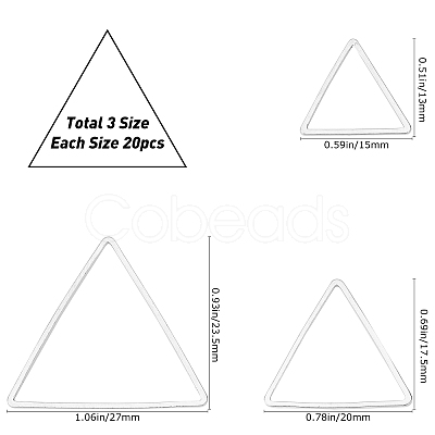 Brass Linking Rings KK-SC0001-79P-1