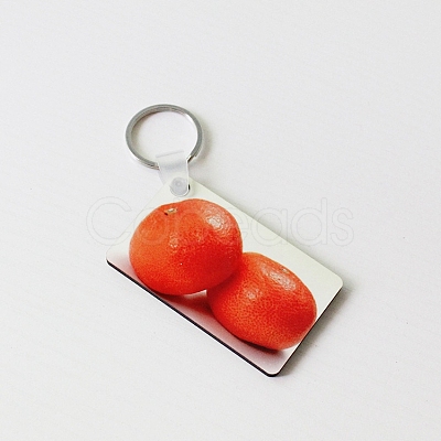 Sublimation Double-Sided Blank MDF Keychains ZXFQ-PW0001-050-1