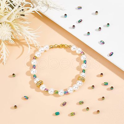 60Pcs Ion Plating(IP) 304 Stainless Steel Bead STAS-UN0038-98-1