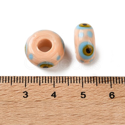 Handmade Lampwork European Beads LA-CBA0C61-01F-1