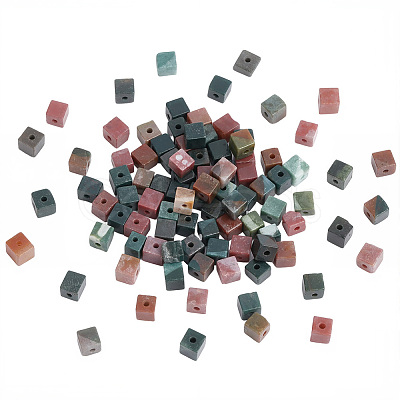 90Pcs Natural Indian Agate Beads G-PA0002-54-1