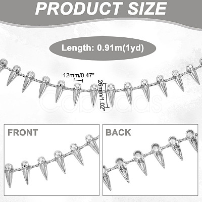 Alloy Chain DIY-WH0580-38P-1