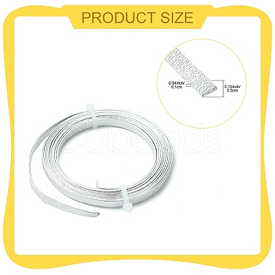 Textured Aluminum Wire X-AW-R003-2m-01-1