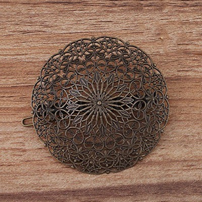 Iron Flower Hair Pin LS-OHAR-PW0003-173AB-1