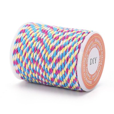4-Ply Polycotton Cord with Metallic Thread X1-OCOR-Z003-D42-1