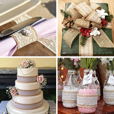 3 Rolls 3 Styles Burlap Ribbon OCOR-TA0003-89-1