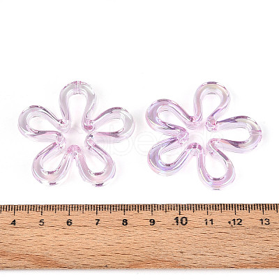 Plated UV Acrylic Beads LS-TACR-S161-04B-1